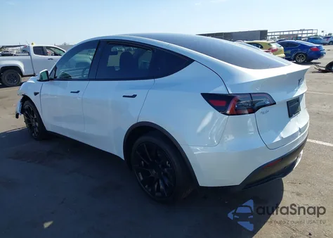 2021 Tesla Model Y из США, поврежденный, VIN 5YJYGDEE7MF295602